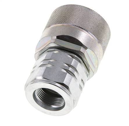 Acero DN 20 Acoplamiento hidráulico Enchufe M22x1,5 Rosca hembra ISO 14541 D M42 x 2