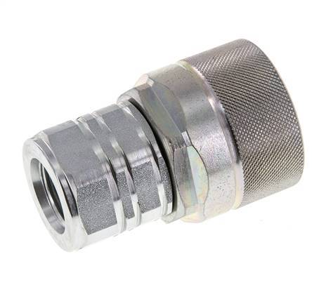 Acero DN 20 Acoplamiento hidráulico Enchufe M22x1,5 Rosca hembra ISO 14541 D M42 x 2