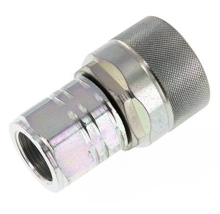 Acero DN 20 Acoplamiento hidráulico Enchufe G 3/4 pulgadas Rosca hembra ISO 14541 D M42 x 2