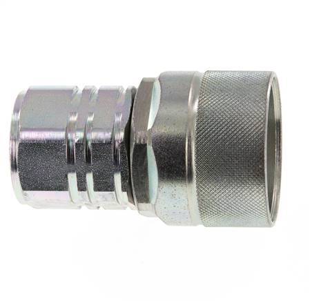 Acero DN 20 Acoplamiento hidráulico Enchufe G 3/4 pulgadas Rosca hembra ISO 14541 D M42 x 2