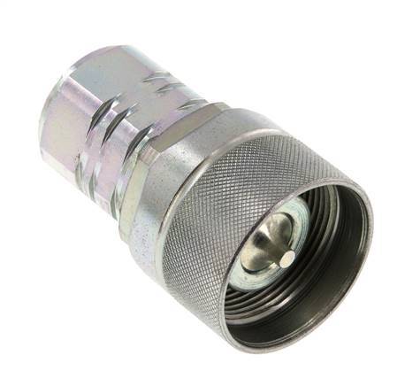 Acero DN 20 Acoplamiento hidráulico Enchufe G 3/4 pulgadas Rosca hembra ISO 14541 D M42 x 2