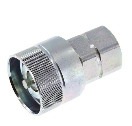 Acero DN 25 Acoplamiento hidráulico Enchufe G 3/4 pulgadas Rosca hembra D M48 x 3