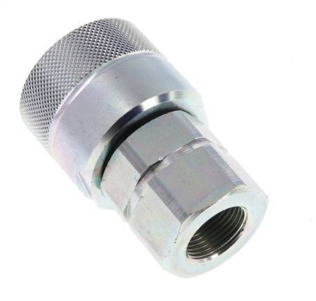 Acero DN 25 Acoplamiento hidráulico Enchufe G 3/4 pulgadas Rosca hembra D M48 x 3