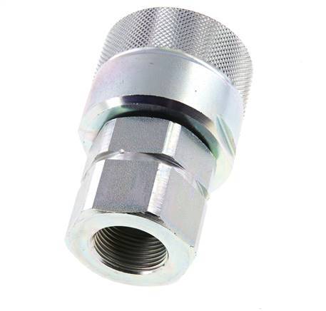 Acero DN 25 Acoplamiento hidráulico Enchufe G 3/4 pulgadas Rosca hembra D M48 x 3