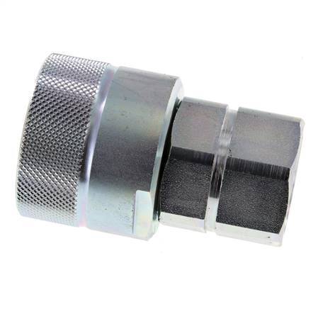 Acero DN 25 Acoplamiento hidráulico Enchufe G 1 pulgada Rosca hembra D M48 x 3