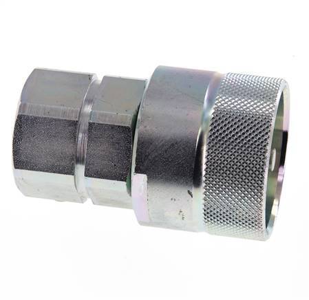 Acero DN 25 Acoplamiento hidráulico Enchufe G 1 pulgada Rosca hembra D M48 x 3