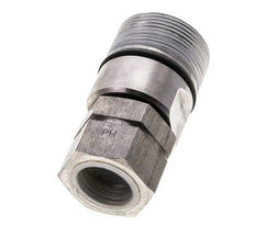 Acoplamiento hidráulico de acero inoxidable DN 20 Enchufe G 3/4 pulgadas rosca hembra ISO 14541 D M42 x 2