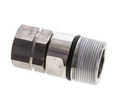 Acoplamiento hidráulico de acero inoxidable DN 20 Enchufe G 3/4 pulgadas rosca hembra ISO 14541 D M42 x 2