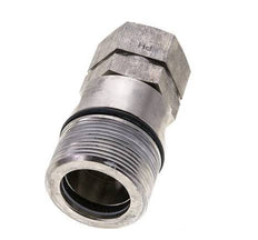 Acoplamiento hidráulico de acero inoxidable DN 20 Enchufe G 3/4 pulgadas rosca hembra ISO 14541 D M42 x 2