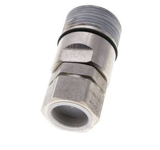 Acoplamiento hidráulico de acero inoxidable DN 25 Enchufe G 1 pulgada rosca hembra D M48 x 3