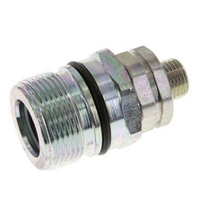 Acero DN 12.5 Acoplamiento hidráulico Enchufe 10 mm L Anillo de compresión ISO 14541/8434-1 D M36 x 2