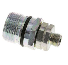 Acero DN 12.5 Acoplamiento hidráulico Enchufe 10 mm L Anillo de compresión ISO 14541/8434-1 D M36 x 2
