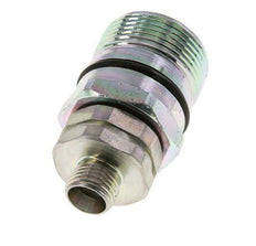 Acero DN 12.5 Acoplamiento hidráulico Enchufe 10 mm L Anillo de compresión ISO 14541/8434-1 D M36 x 2