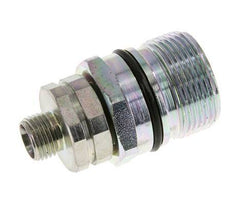 Acero DN 12.5 Acoplamiento hidráulico Enchufe 10 mm L Anillo de compresión ISO 14541/8434-1 D M36 x 2