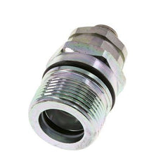 Acero DN 12.5 Acoplamiento hidráulico Enchufe 10 mm L Anillo de compresión ISO 14541/8434-1 D M36 x 2