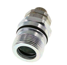 Acero DN 12.5 Acoplamiento hidráulico Enchufe 12 mm L Anillo de compresión ISO 14541/8434-1 D M36 x 2