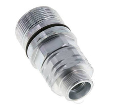Acero DN 20 Acoplamiento hidráulico Enchufe 18 mm L Anillo de compresión ISO 14541/8434-1 D M42 x 2