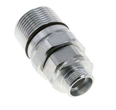 Acero DN 25 Acoplamiento hidráulico Enchufe 22 mm L Anillo de compresión ISO 8434-1 D M48 x 3