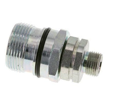 Acero DN 12.5 Acoplamiento hidráulico Enchufe 10 mm S Anillo de compresión ISO 14541/8434-1 D M36 x 2