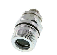 Acero DN 12.5 Acoplamiento hidráulico Enchufe 10 mm S Anillo de compresión ISO 14541/8434-1 D M36 x 2