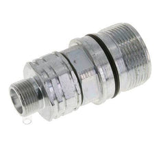 Acero DN 20 Acoplamiento hidráulico Enchufe 14 mm S Anillo de compresión ISO 14541/8434-1 D M42 x 2
