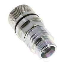Acero DN 20 Acoplamiento hidráulico Enchufe 20 mm S Anillo de compresión ISO 14541/8434-1 D M42 x 2