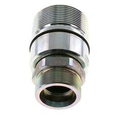 Acero DN 31.5 Acoplamiento hidráulico Enchufe 38 mm S Anillo de compresión ISO 8434-1 D M70 x 3