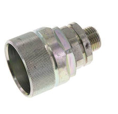 Acero DN 12.5 Acoplamiento hidráulico Tapón 12 mm L Anillo de compresión ISO 14541/8434-1 D M36 x 2