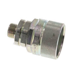 Acero DN 12.5 Acoplamiento hidráulico Tapón 12 mm L Anillo de compresión ISO 14541/8434-1 D M36 x 2
