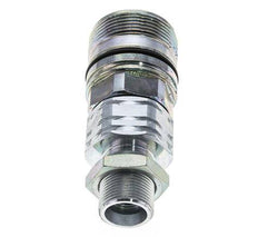 Steel DN 20 Hydraulic Coupling Socket 16 mm S Compression Ring Bulkhead ISO 14541/8434-1 D M42 x 2