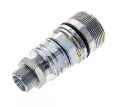 Steel DN 20 Hydraulic Coupling Socket 16 mm S Compression Ring Bulkhead ISO 14541/8434-1 D M42 x 2