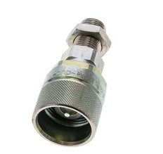 Steel DN 10 Hydraulic Coupling Plug 10 mm L Compression Ring Bulkhead ISO 14541/8434-1 D M28 x 2