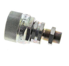 Steel DN 12.5 Hydraulic Coupling Plug 12 mm L Compression Ring Bulkhead ISO 14541/8434-1 D M36 x 2