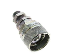 Steel DN 12.5 Hydraulic Coupling Plug 12 mm L Compression Ring Bulkhead ISO 14541/8434-1 D M36 x 2
