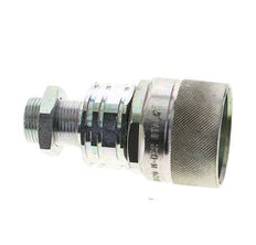 Steel DN 20 Hydraulic Coupling Plug 14 mm S Compression Ring Bulkhead ISO 14541/8434-1 D M42 x 2