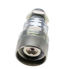 Steel DN 20 Hydraulic Coupling Plug 16 mm S Compression Ring Bulkhead ISO 14541/8434-1 D M42 x 2