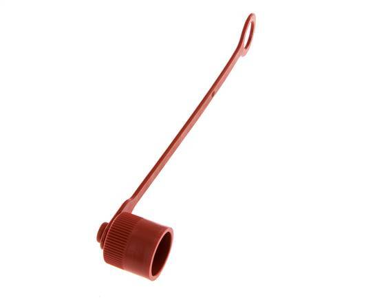Tapa de protección contra el polvo de plástico de 35 mm para el enchufe de la ISO 14541 [2 piezas]