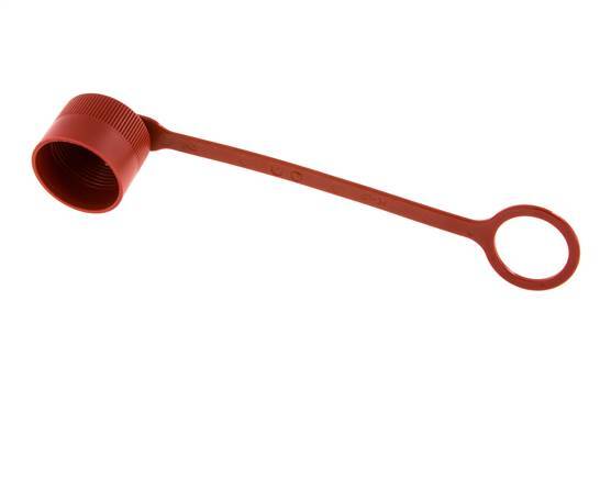 Tapa de protección contra el polvo de plástico de 42 mm para el enchufe de la ISO 14541 [2 piezas]