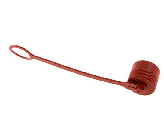 Tapa de protección contra el polvo de plástico de 42 mm para el enchufe de la ISO 14541 [2 piezas]