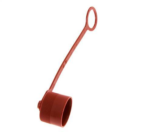 Tapa de protección contra el polvo de plástico de 42 mm para el enchufe de la ISO 14541 [2 piezas]