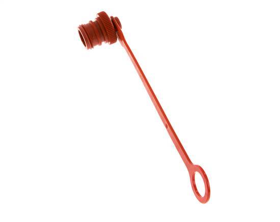 M 24 x 2 Tapa de protección contra el polvo de plástico para el tapón de acoplamiento ISO 14541 [2 piezas]