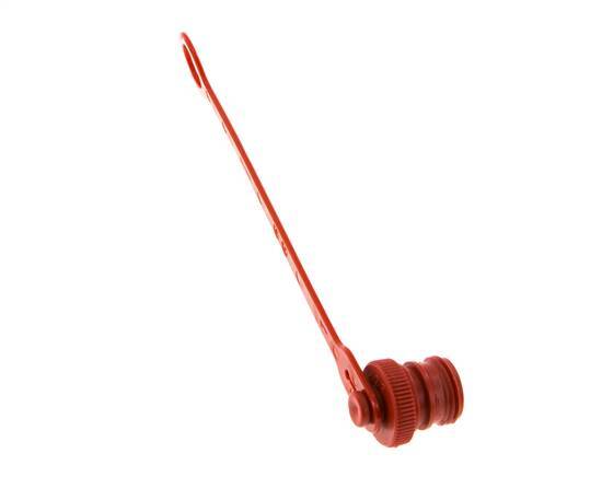 M 24 x 2 Tapa de protección contra el polvo de plástico para el tapón de acoplamiento ISO 14541 [2 piezas]
