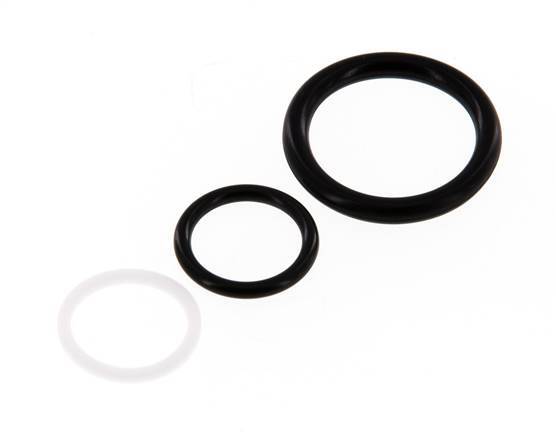 Juego de juntas de PTFE/NBR para acoplamiento hidráulico ISO 14541 (M 24 x 2 y 35 mm) [2 unidades]