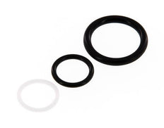 Juego de juntas de PTFE/NBR para acoplamiento hidráulico ISO 14541 (M 24 x 2 y 35 mm) [2 unidades]