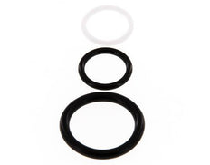 Juego de juntas de PTFE/NBR para acoplamiento hidráulico ISO 14541 (M 24 x 2 y 35 mm) [2 unidades]