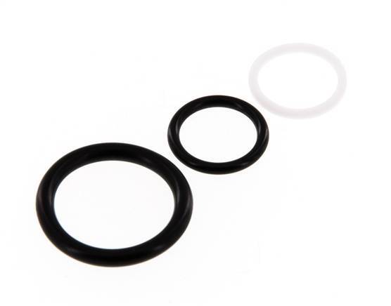 Juego de juntas de PTFE/NBR para acoplamiento hidráulico ISO 14541 (M 24 x 2 y 35 mm) [2 unidades]