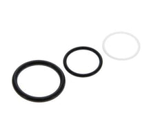 PTFE/NBR Seals Set for ISO 14541 Hydraulic Coupling (M 28 x 2 and 34 mm) [5 Pieces]