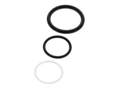 PTFE/NBR Seals Set for ISO 14541 Hydraulic Coupling (M 28 x 2 and 34 mm) [5 Pieces]