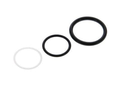 PTFE/NBR Seals Set for ISO 14541 Hydraulic Coupling (M 28 x 2 and 34 mm) [5 Pieces]
