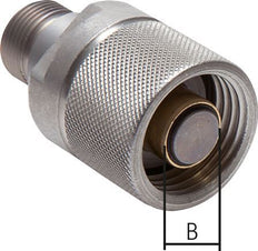 Steel Hydraulic Coupling Plug 16 mm S Cutting Ring ISO 14540/8434-1 D M36 x 3